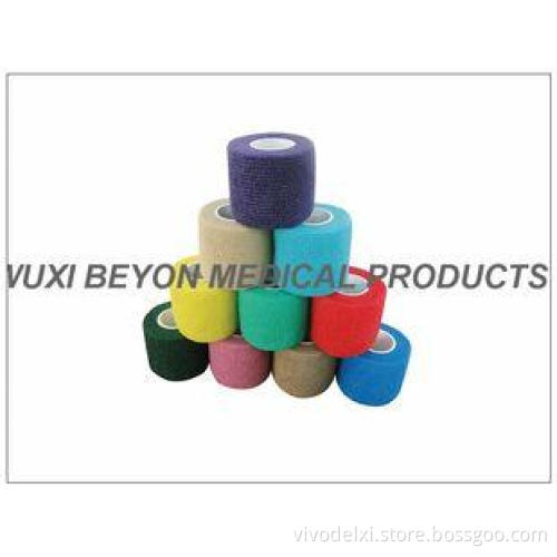 Latex - free Cohesive Hand Elastic Bandage , Self - adhesiv
